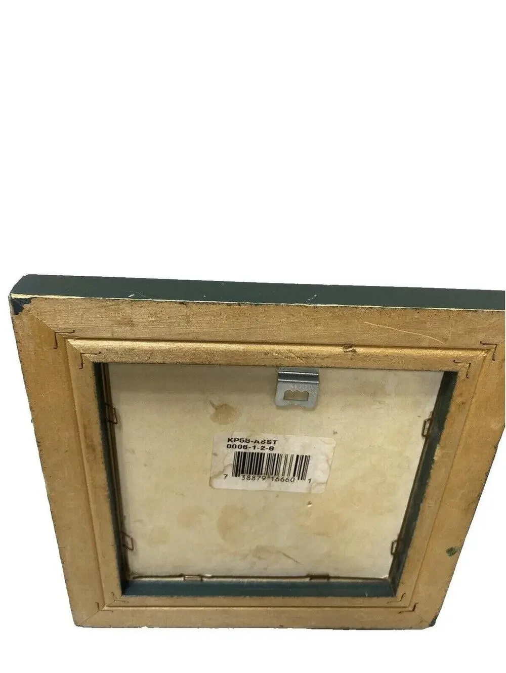 Vintage Art Picture Frame Girl With Strawberries - Easel /stand NOT Included!!